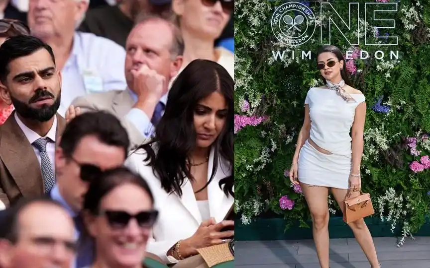 Virat Kohli And Avneet Kaur Attend Same Wimbledon [Source: @Weekendvibes_/X.com]